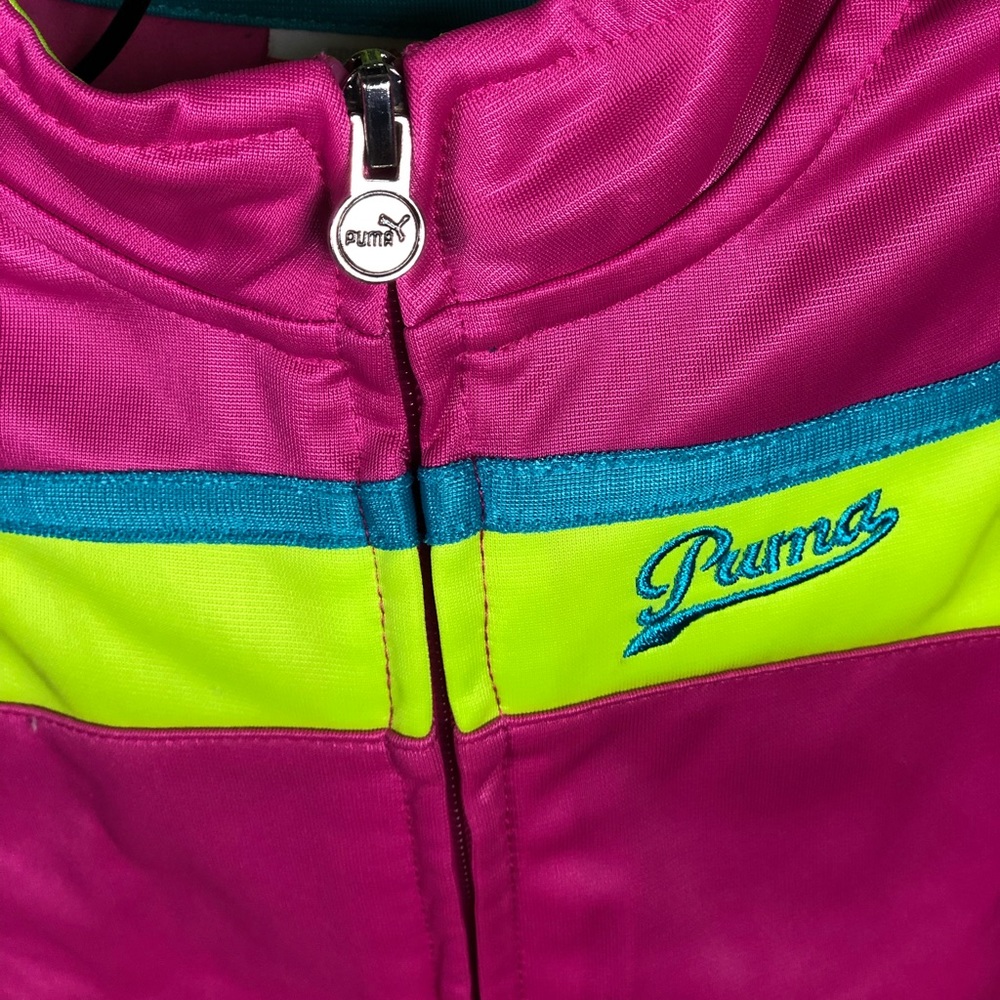 PUMA hit pink toddler girl matching set 18m NEW - Picture 4 of 8